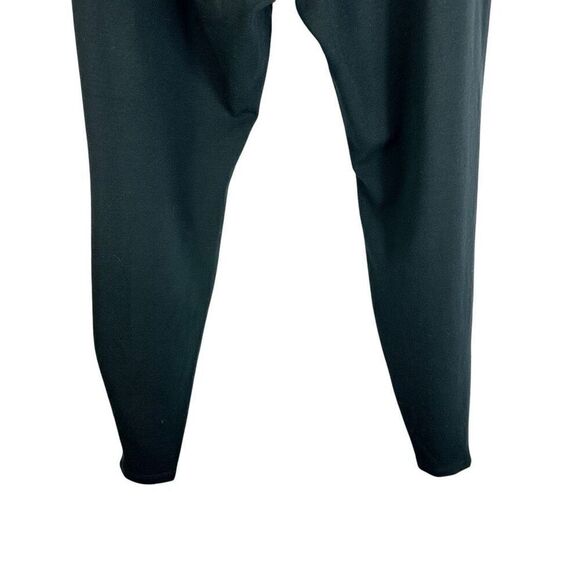 J. Jill Black Ponte Pull on Pants Zip Ankle Hem Skinny Taper Stretch  Size XL - Picture 9 of 9